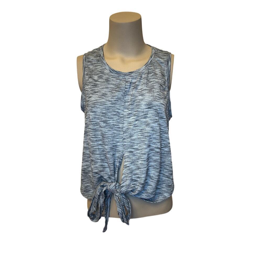 ZYIA Activewear Cropped Front Tie Tank Size Medium